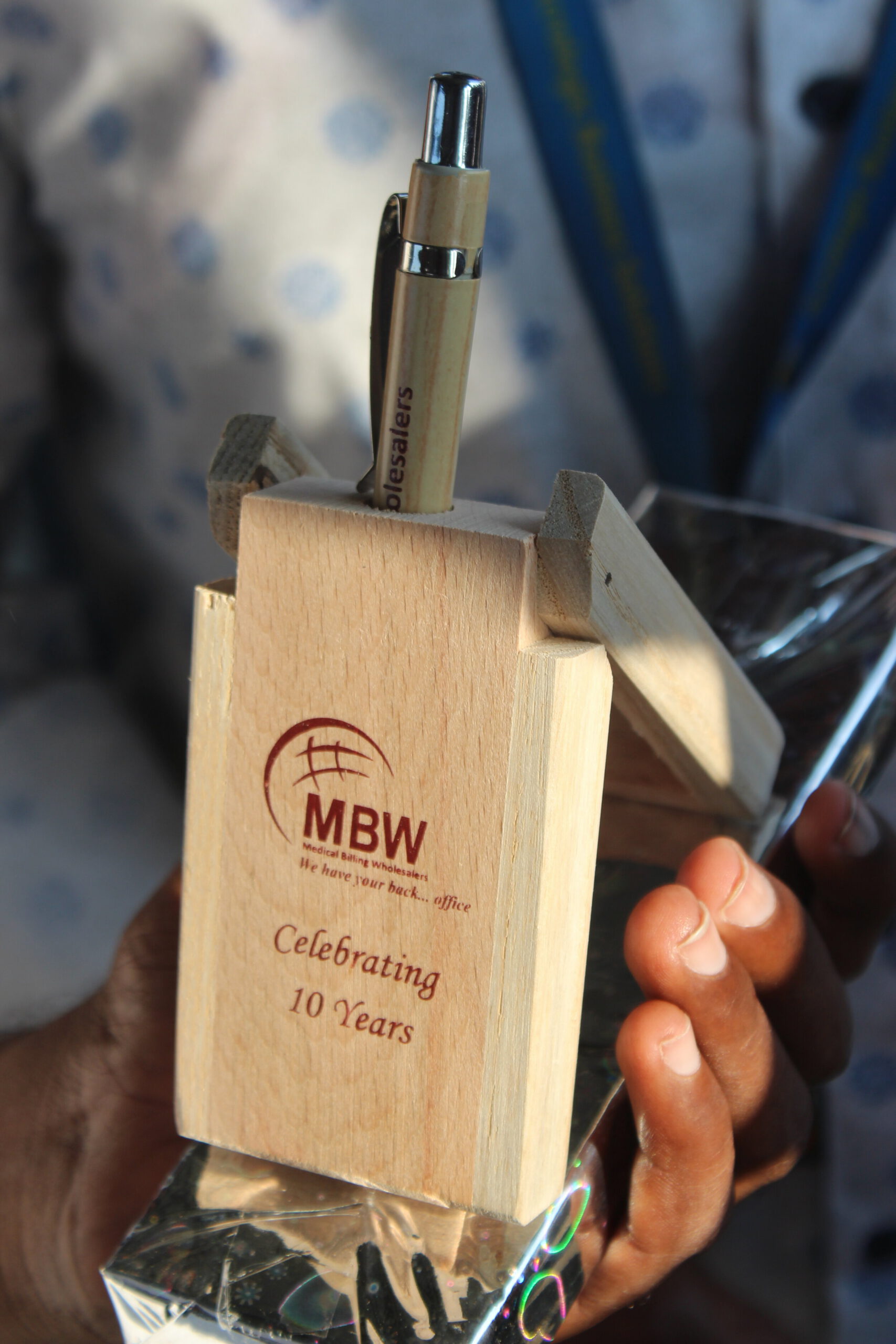 MBW employees at the anniversary celebration event