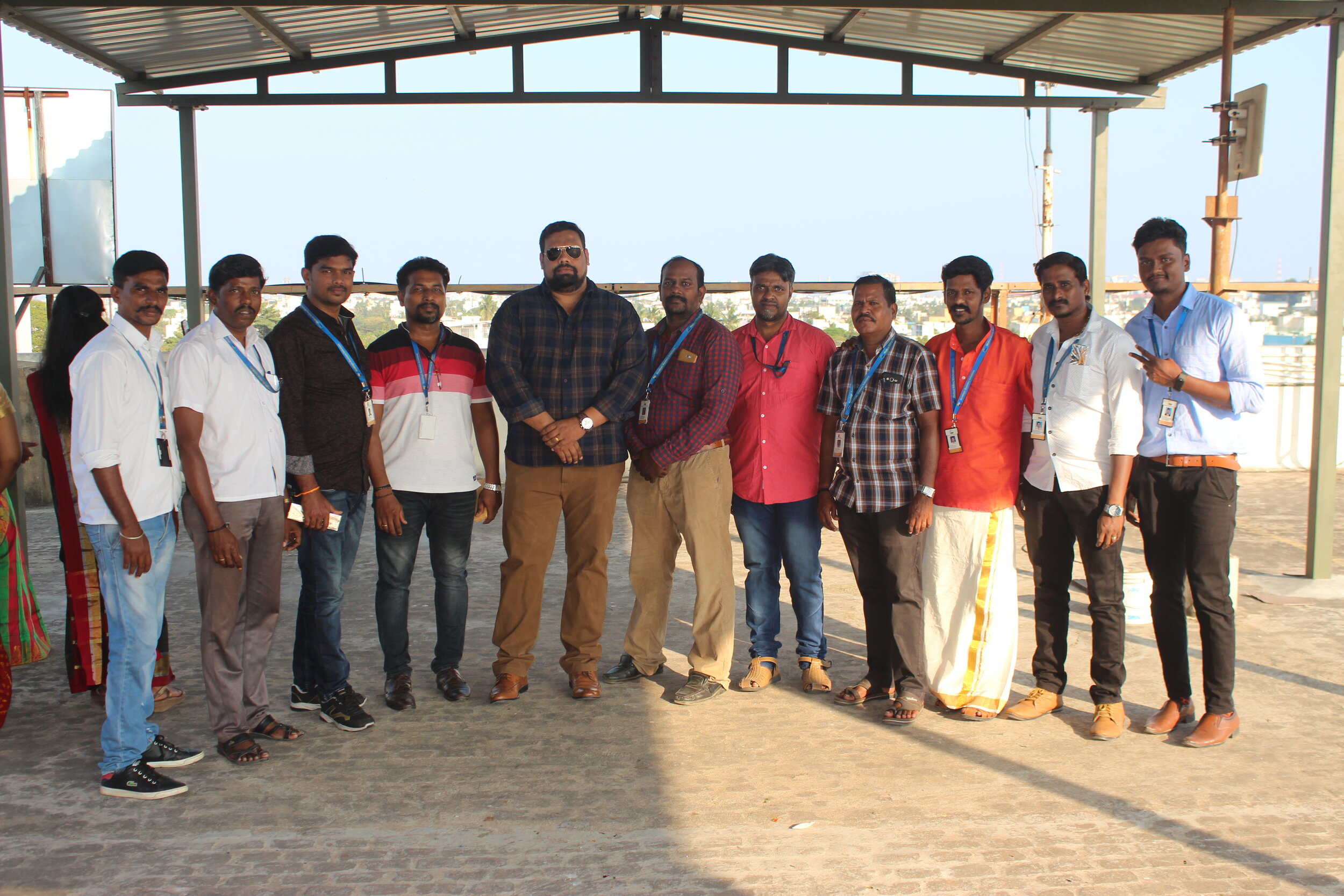 MBW team members at the anniversary celebration